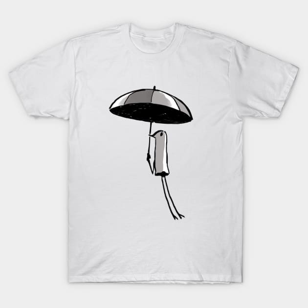 umbrella punpun T-Shirt by mudwizard